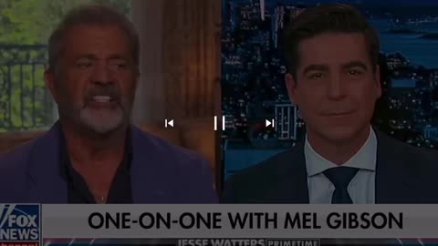Mel Gibson no falling for the trap.