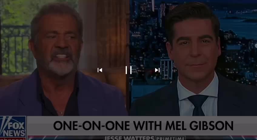 Mel Gibson no falling for the trap.