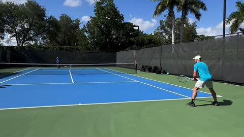 Tennis training in South Florida