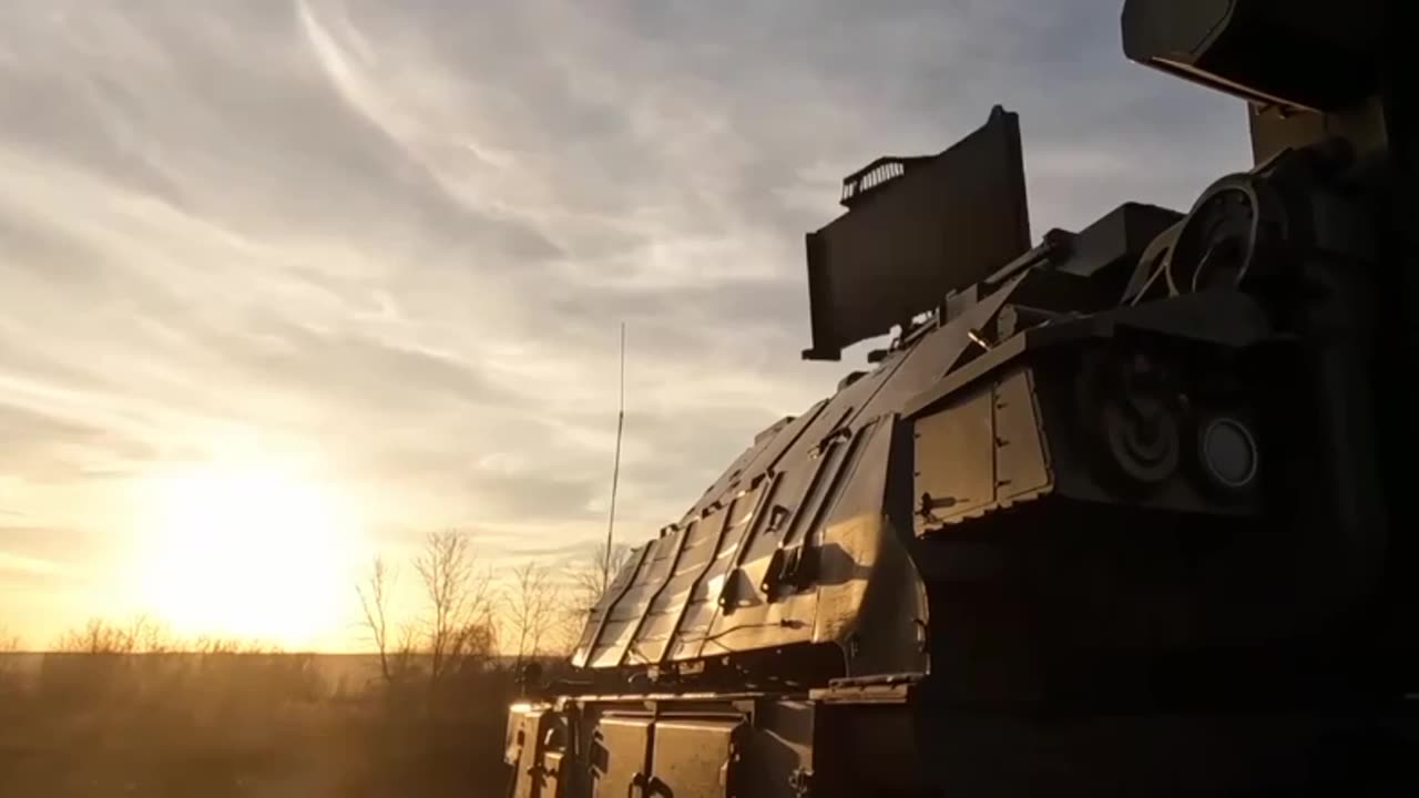 Tor-M2 anti-aircraft missile system hitting air targets