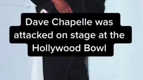 Dave Chappelle ATTACKED by Armed Man on stage in LA