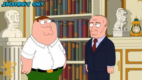 Peter meets Vladimir Putin