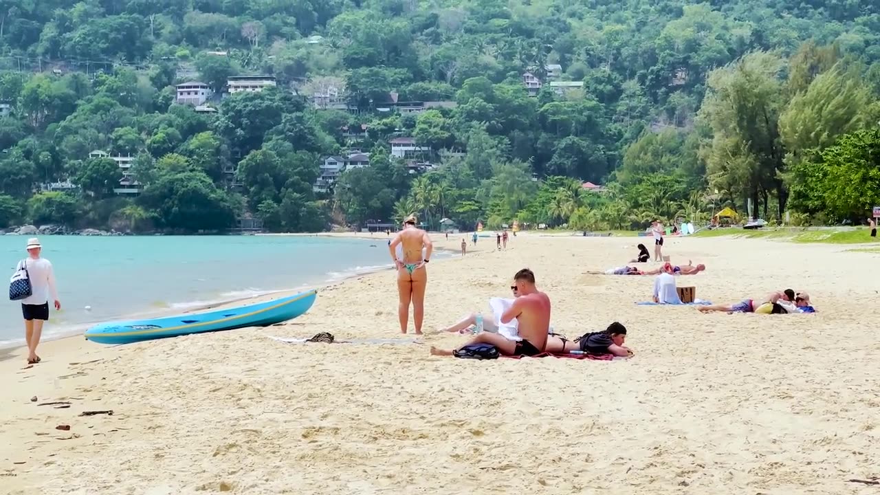 BEACH WALK PHUKET KATA BEACH THAILAND 2023 FULL TOUR