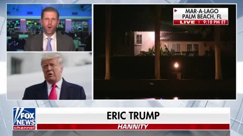 Eric Trump: FBI's raid of Mar-a-Lago goes past politics