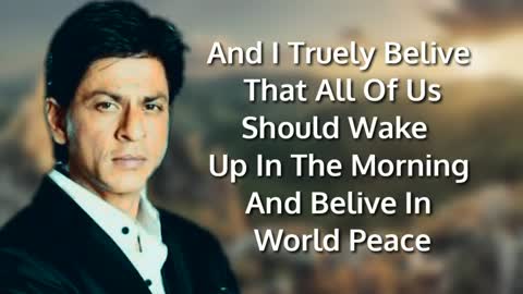 Inspiration quates | Shahrukh Khan