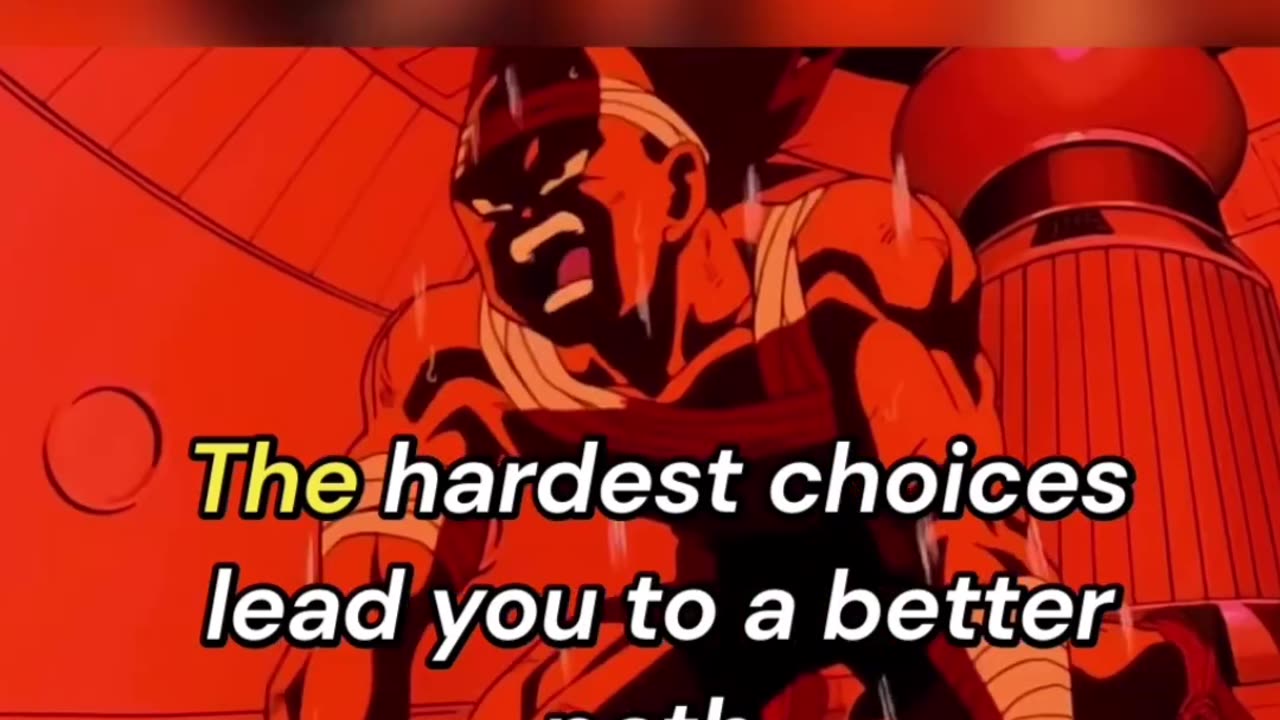 Vegeta motivational speech