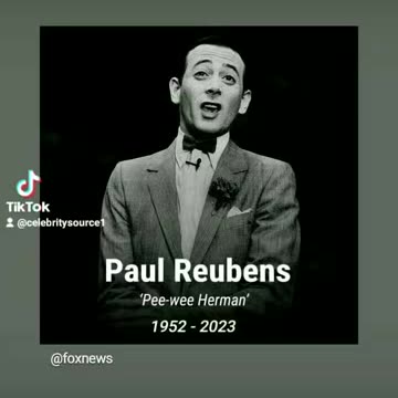 Rip pee wee herman Paul Reubens 🙏🕊