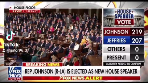 Just like that. Mike Johnson is #SOTH