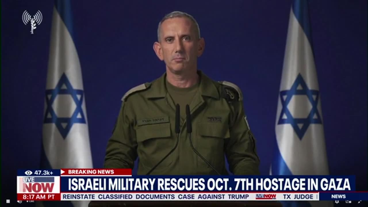 IDF rescues hostage from underground tunnel in Gaza | LiveNOW from FOX