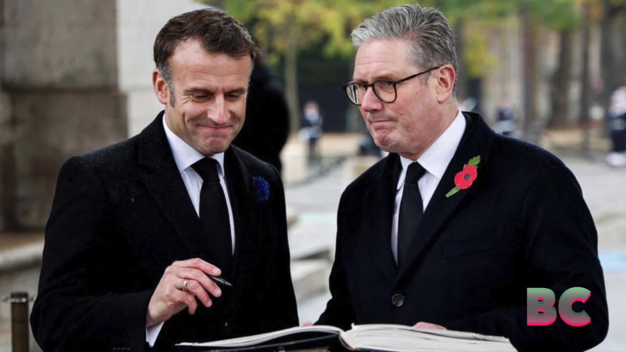 Keir Starmer attends Paris Armistice ceremony, as UK and France forge closer links