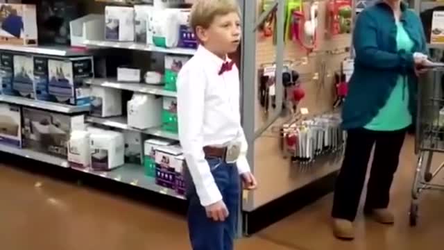 Walmart yodeling kid