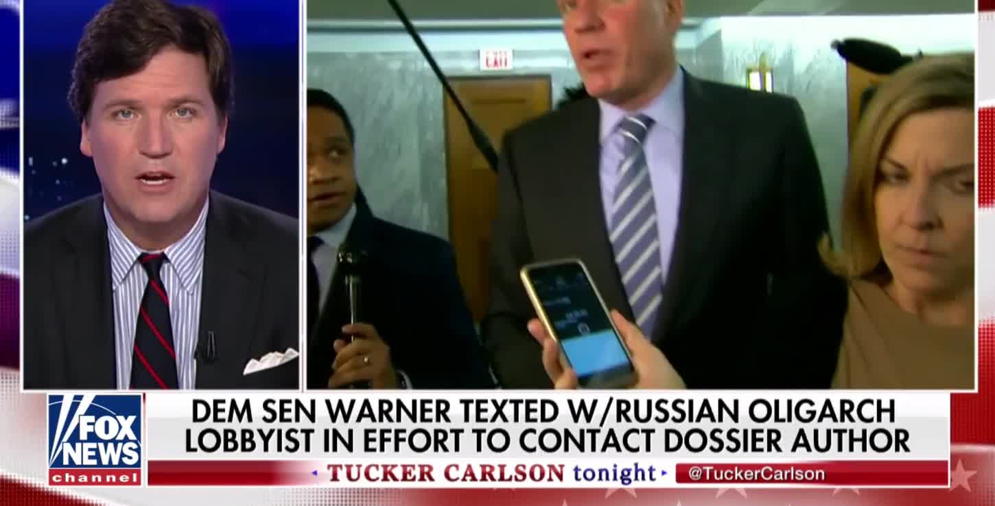 'Better Be a Legitimate Reason': Carlson Rips Obama, Mark Warner Over Trump Spying