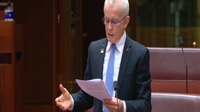 Ivermectin & Risky Vaccines - Sen. Roberts - Australian Senate - June 15, 2021