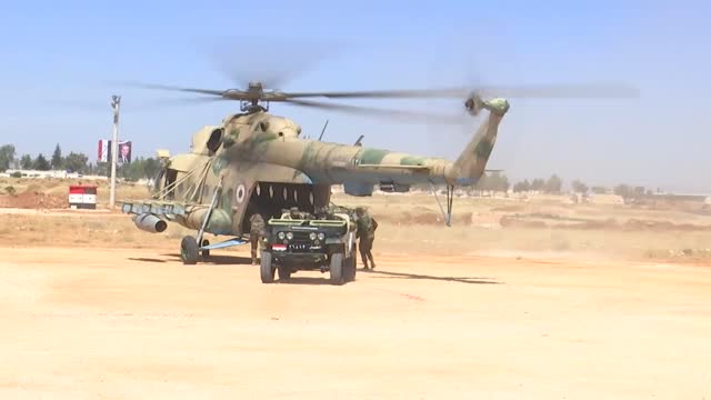 Ukraine War - Tigers special forces division in the Syrian army