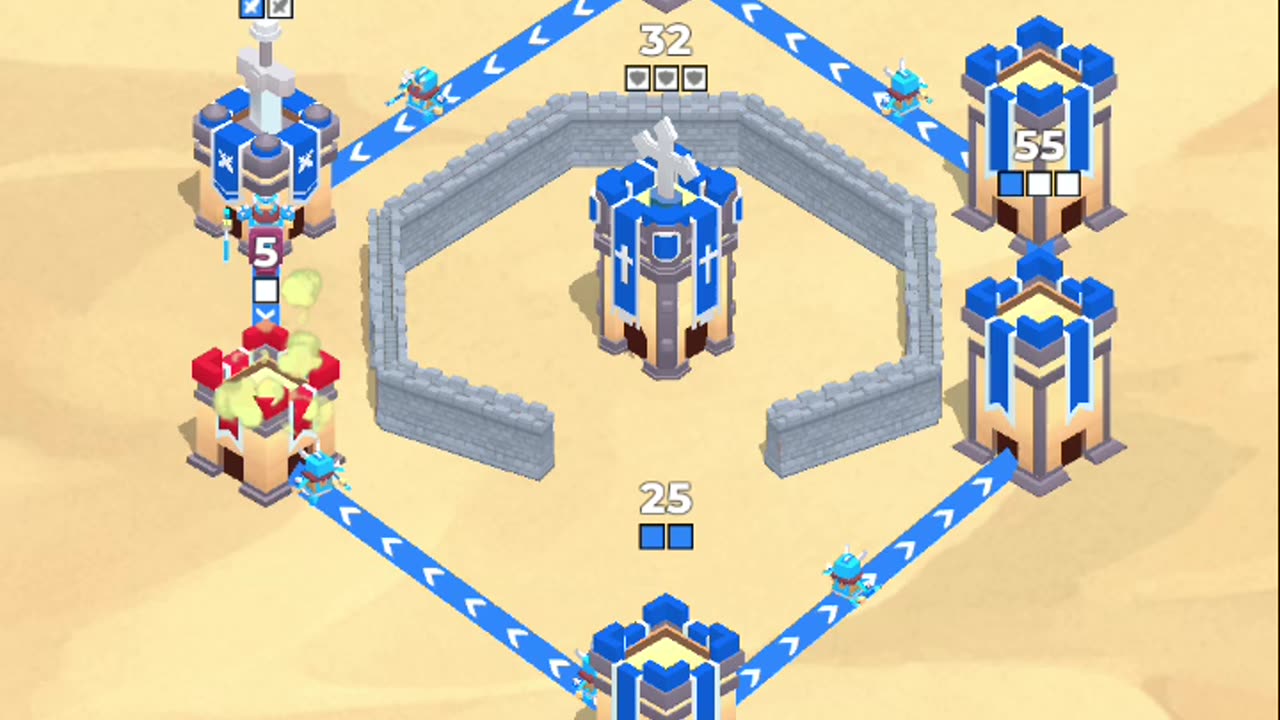 conquert the tower . takeover #short #viral #gaming