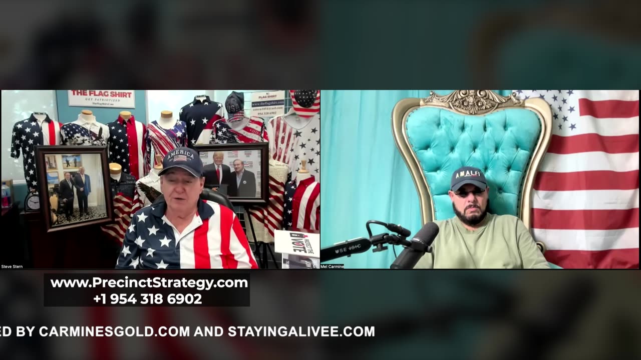 The Fight For the Greatest Nation on Earth is on!!! Follow Steve on Stern American