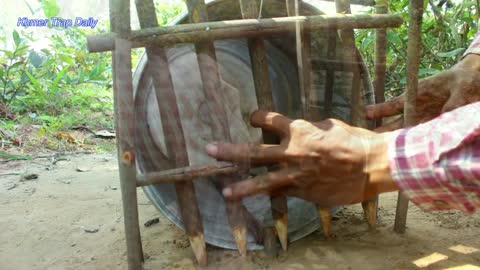 Traditional Tiger Trap Work 100% - Made by plastic container and wood