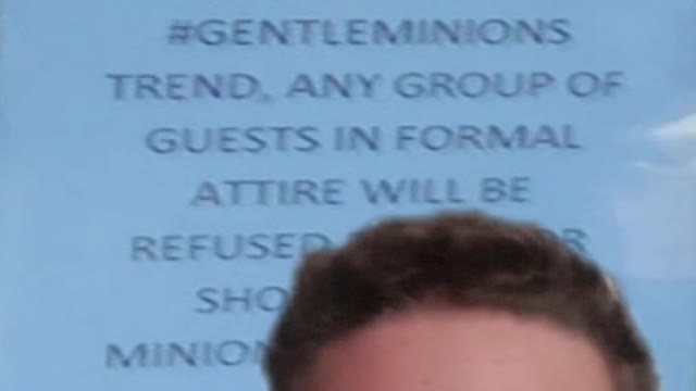 #Gentleminions banned - NoSchoolSaturday