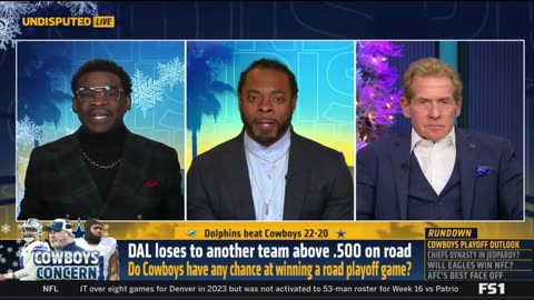 UNDISPUTED Skip Bayless reacts Cowboys loses to another team above .500 on road