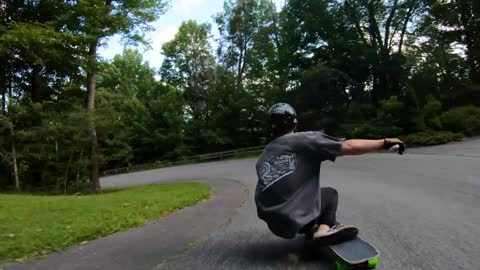 Longboarding Corner Session __ Zhiyun Crane M2