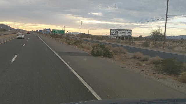 Two minutes of Truckin. Yermo, CA
