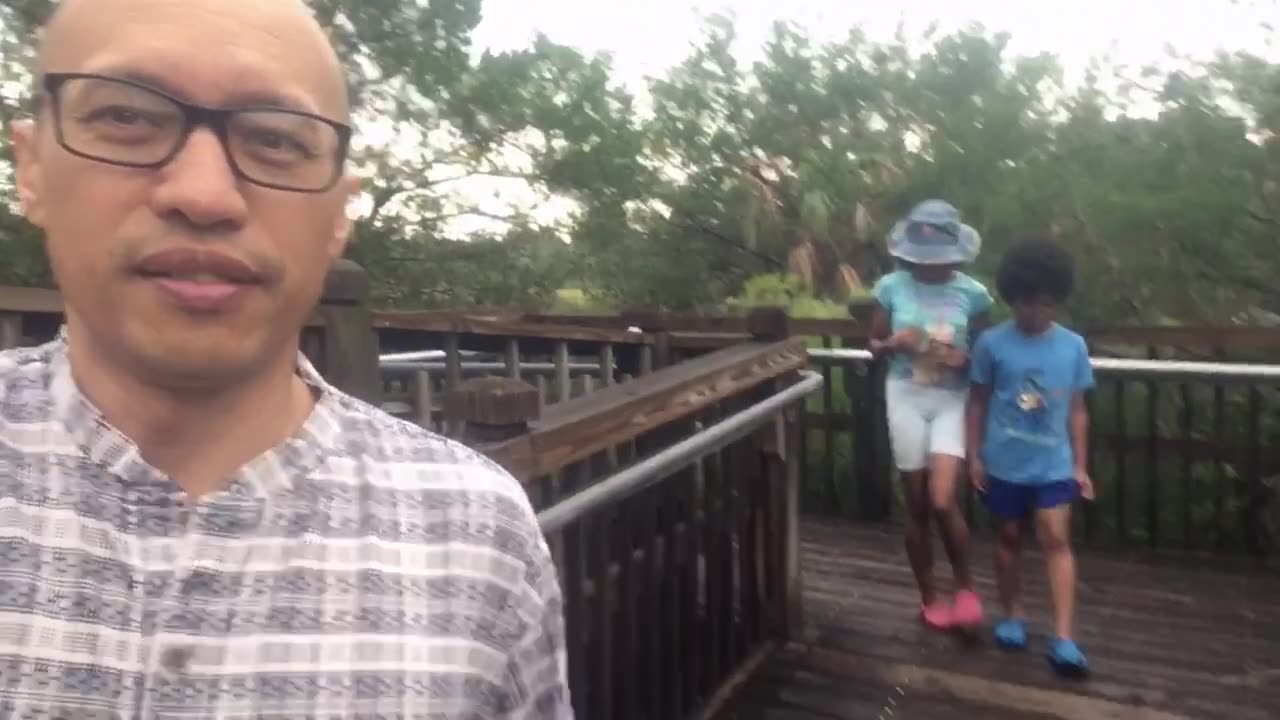 Blasian Babies Family See Climbing Mud Crabs During Low Tide At Reddie Point Preserve