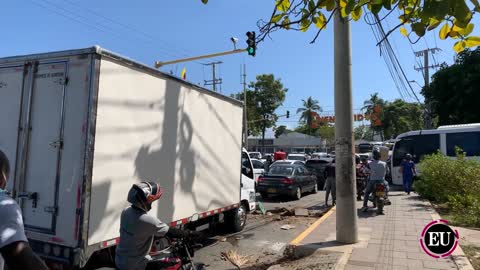 Protesta de sectores turístico causó caos en varios sectores de la ciudad.