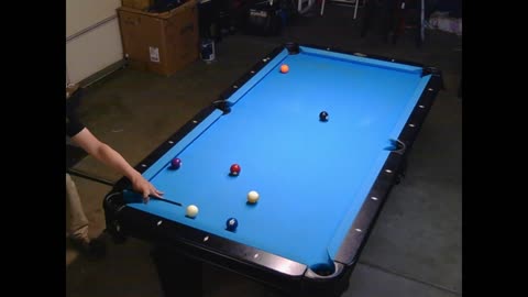 A VERY Sloppy Rack of 9-Ball