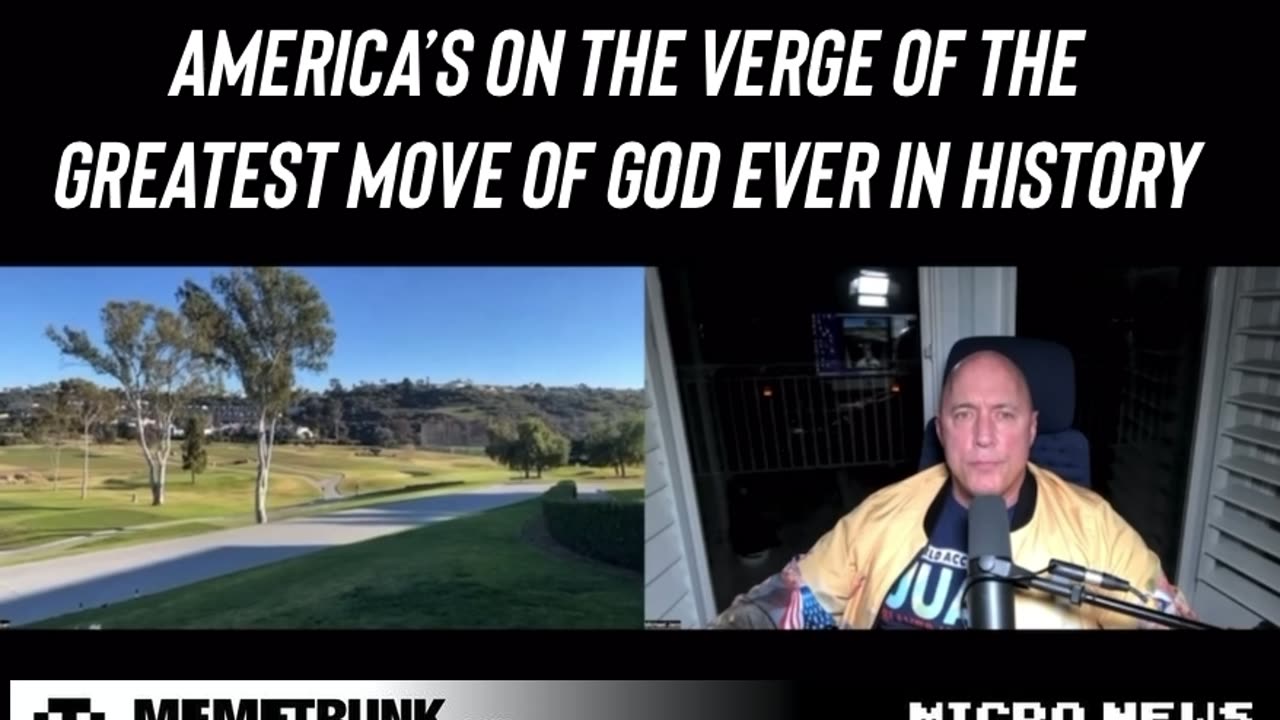 America’s on the verge of the greatest Movd of God even in history