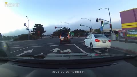 Man Tries to Flee After Flipping Stolen Cop Car