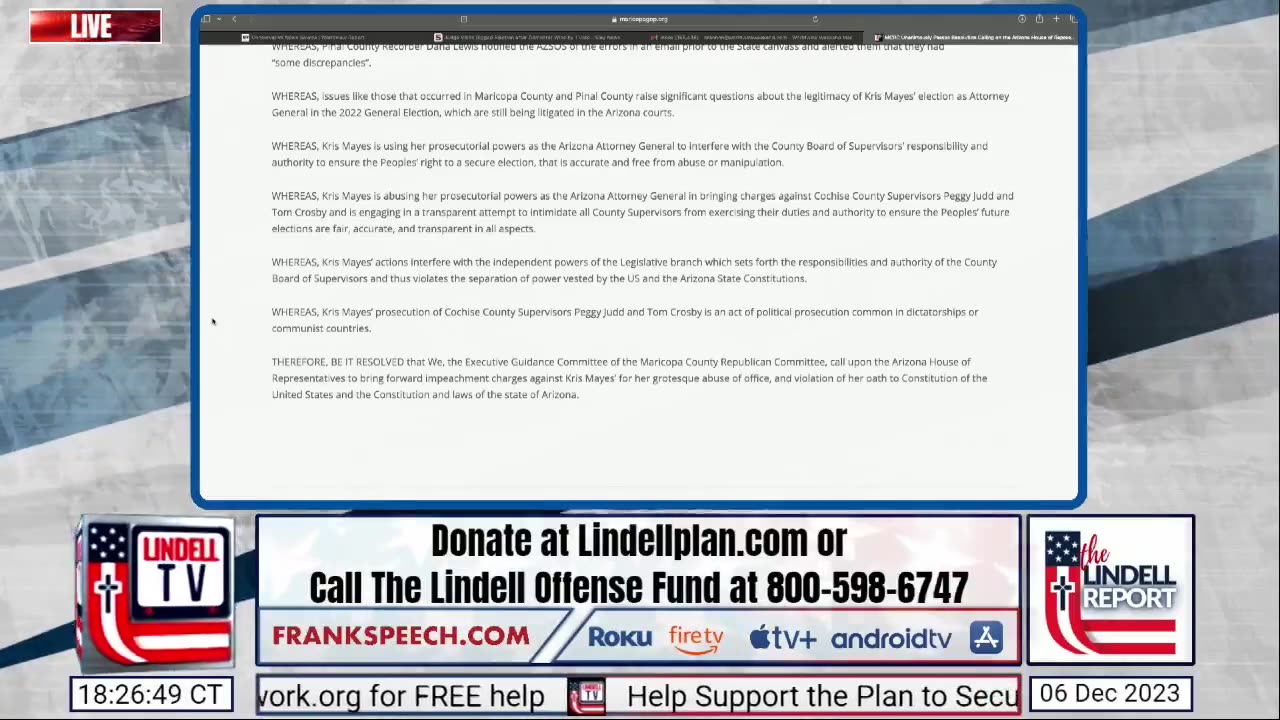 Happening now in #Arizona with #ElectionIntegrity and #ElectionInterference.