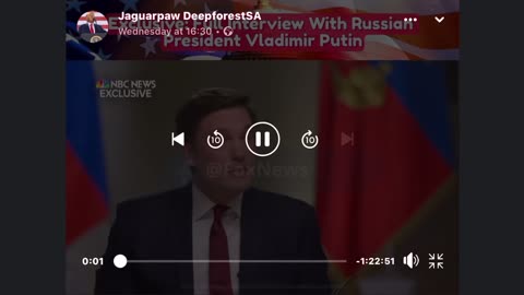 Vladimir Putin interview with Matrix agent 2023