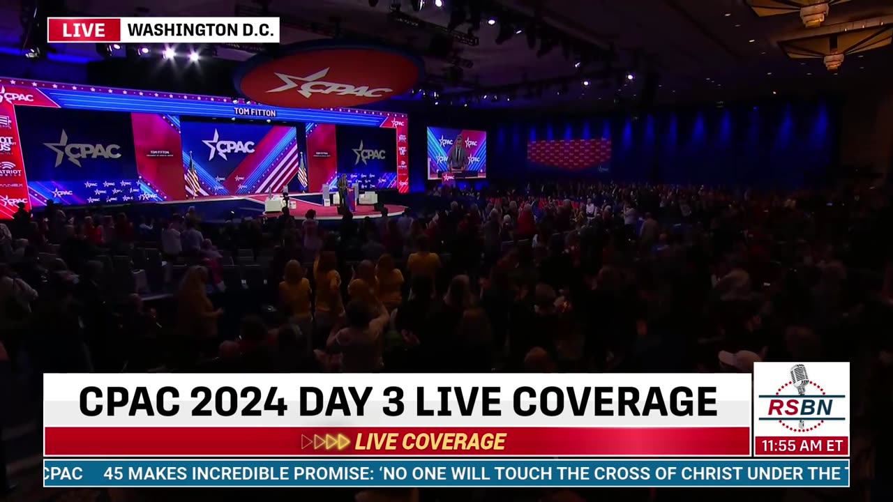 FULL SPEECH: Tom Fitton Addresses CPAC in DC 2024 - 2/24/24