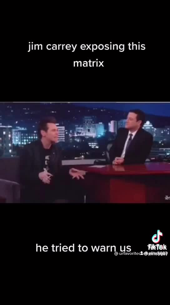 Jim Carrey Tells As It Is.