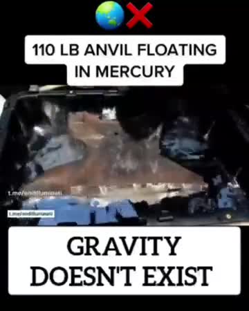 No gravity = No force holding oceans and planets = no space = flat earth