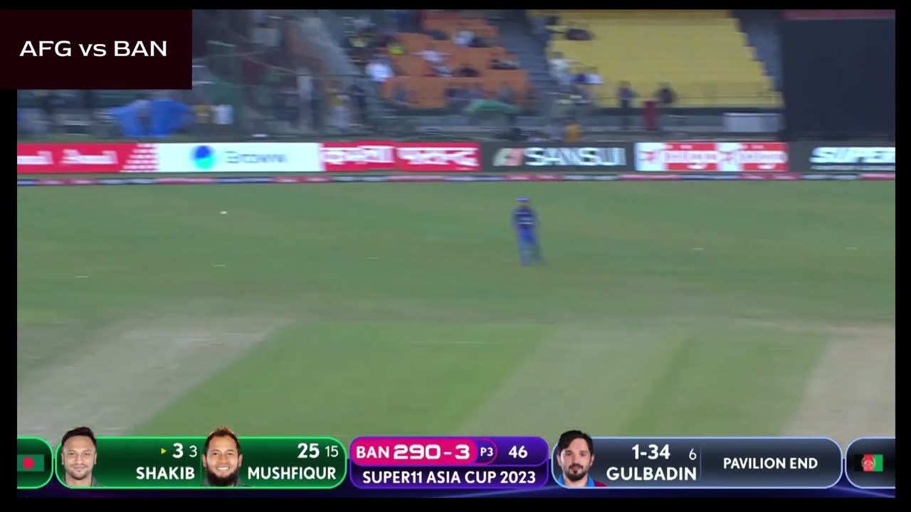 AFG vs BAN Asia Cup Highlights 2023