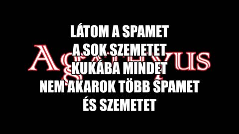 Agathyus ¬ Szpam (hivatalos dalszöveges audió)