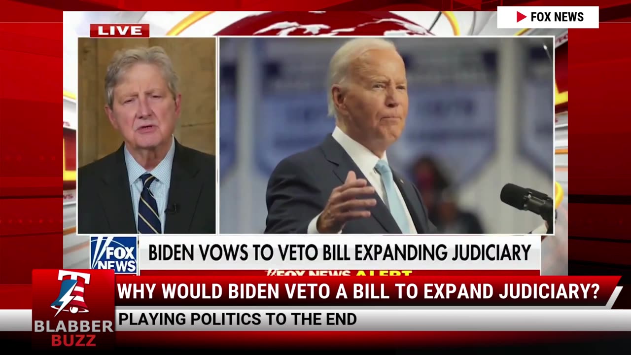 Why Would Biden Veto A Bill To Expand Judiciary?