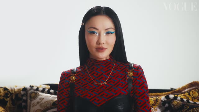 The Style Council | Devon Lee Carlson, Jessica Wang and Vanessa Hong | Vogue x Versace