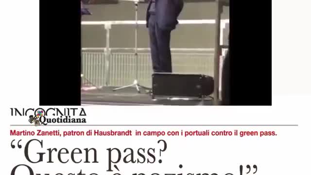 Green Pass? Questo è nazismo.