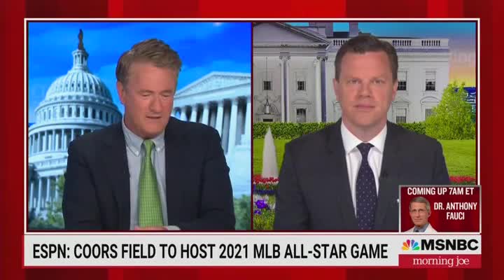 Joe Scarborough Blasts MLB's 'Ridiculous' Decision To Move MLB All Star Game