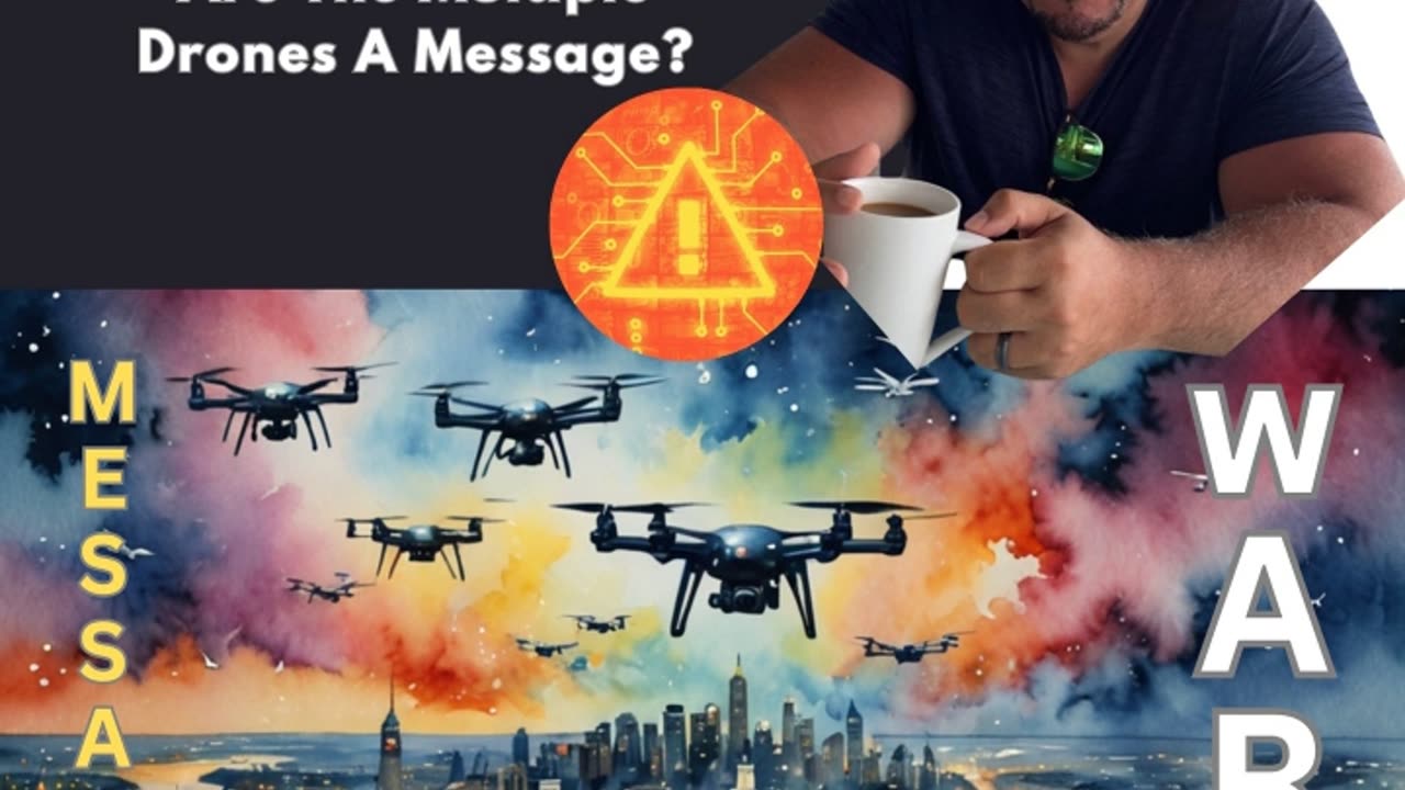 ARE THE MULTIPLE DRONES A MESSAGE