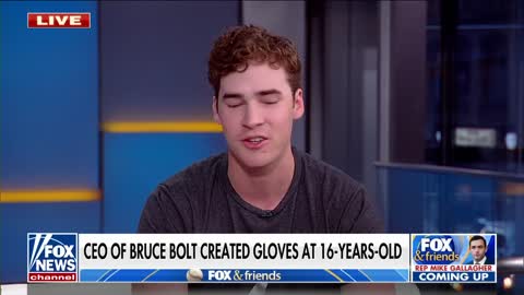 Teen entrepreneur shares story behind baseball batting glove company’s success