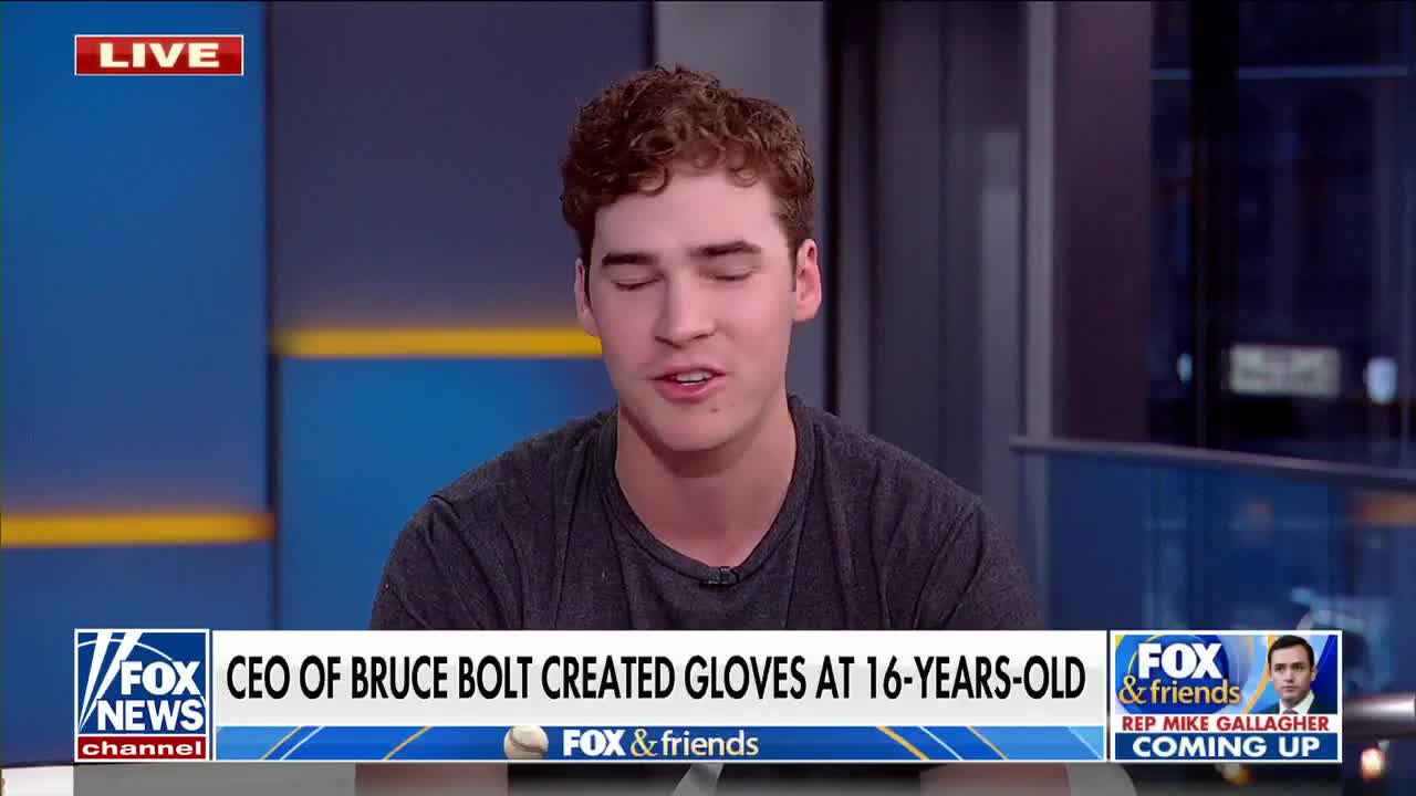 Teen entrepreneur shares story behind baseball batting glove company’s success