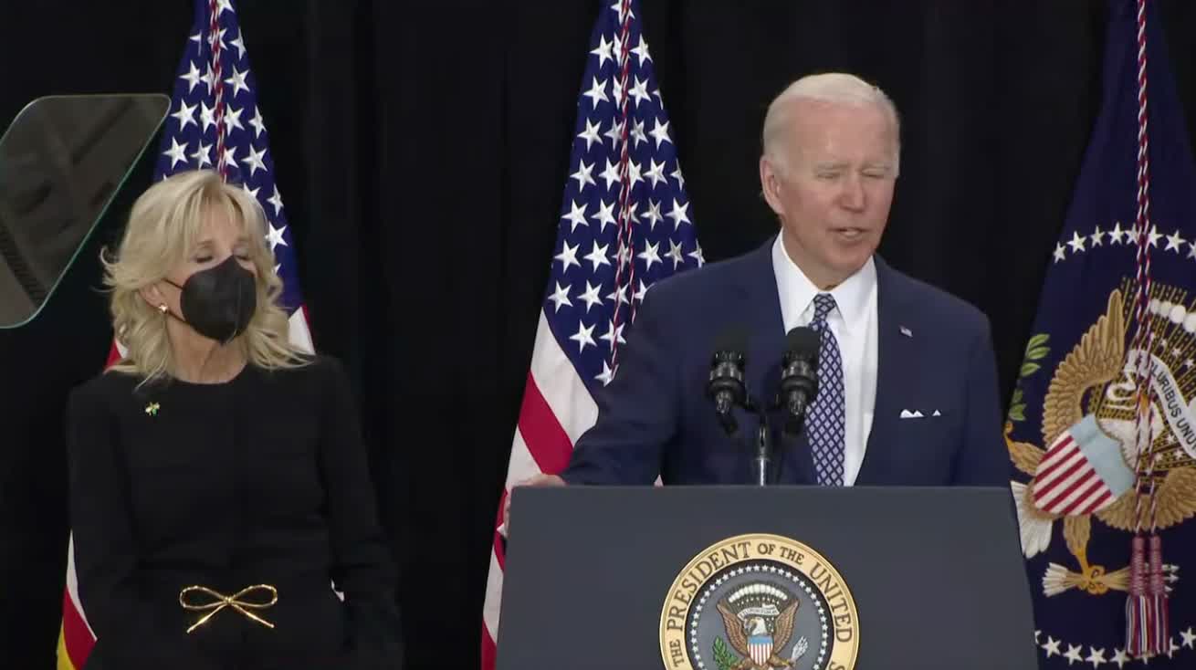 Biden on addressing the internet being used to recruit terrorism