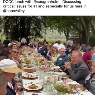 Video Shows Mask-Free Pelosi Speaking at Lavish Napa Valley Fundraiser