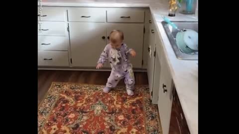 Baby dancer funny video.