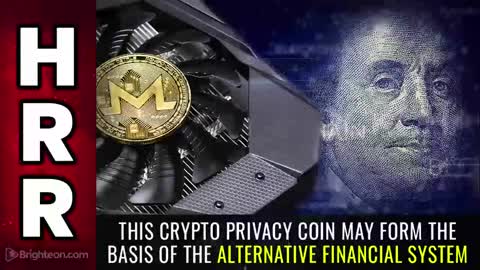 Special Report - This Crypto PRIVACY Coin May Form The Basis of the ALTERNATIVE Financial System