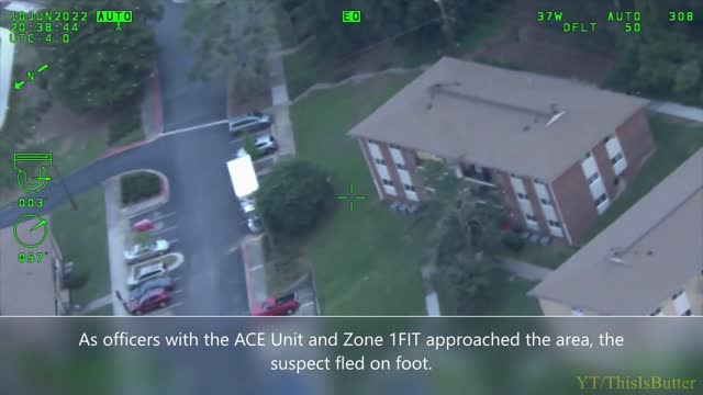 Atlanta Air Unit locates a wanted suspect and is quickly arrested by officers