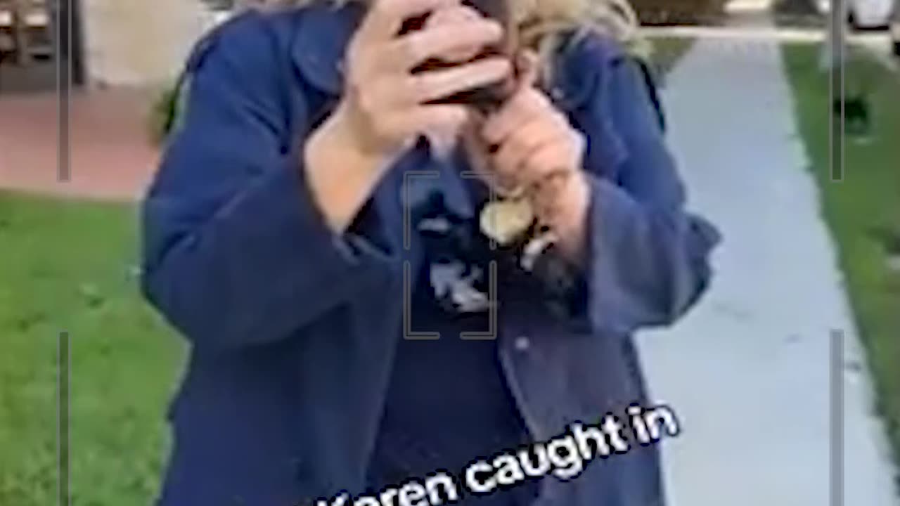Neighborhood Karen INSULTS and harasses lady for simply asking to put a leash on her dog